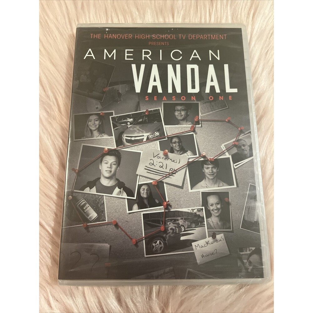 (M1) American Vandal:Season One (DVD, 2017, 2 Disc Set) BRAND NEW Dylan Maxwell